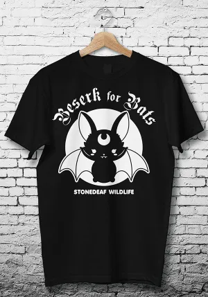 Beserk for Bats | STONEDEAF CHARITY T-SHIRT