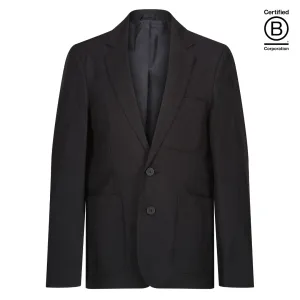 Black unisex Performa eco school blazer