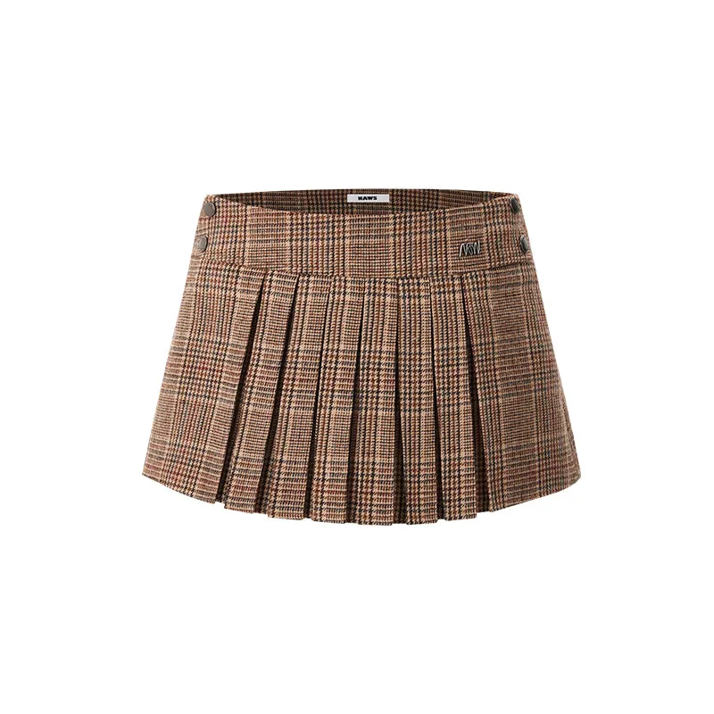 Bookish Pleated Skirt