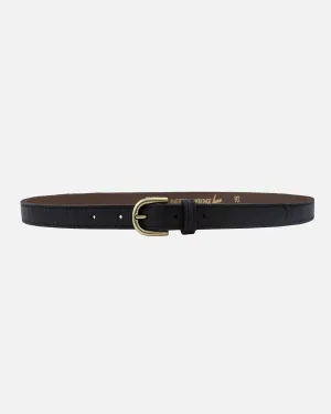 Cara | Soft Skinny Leather Belt