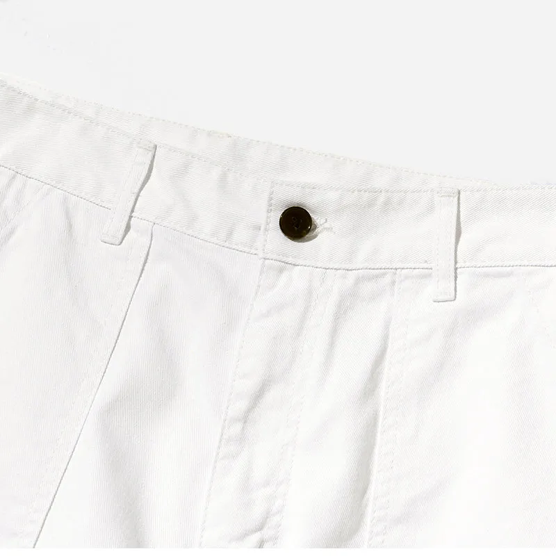 CORE REGULAR FATIGUE PANTS - WHITE