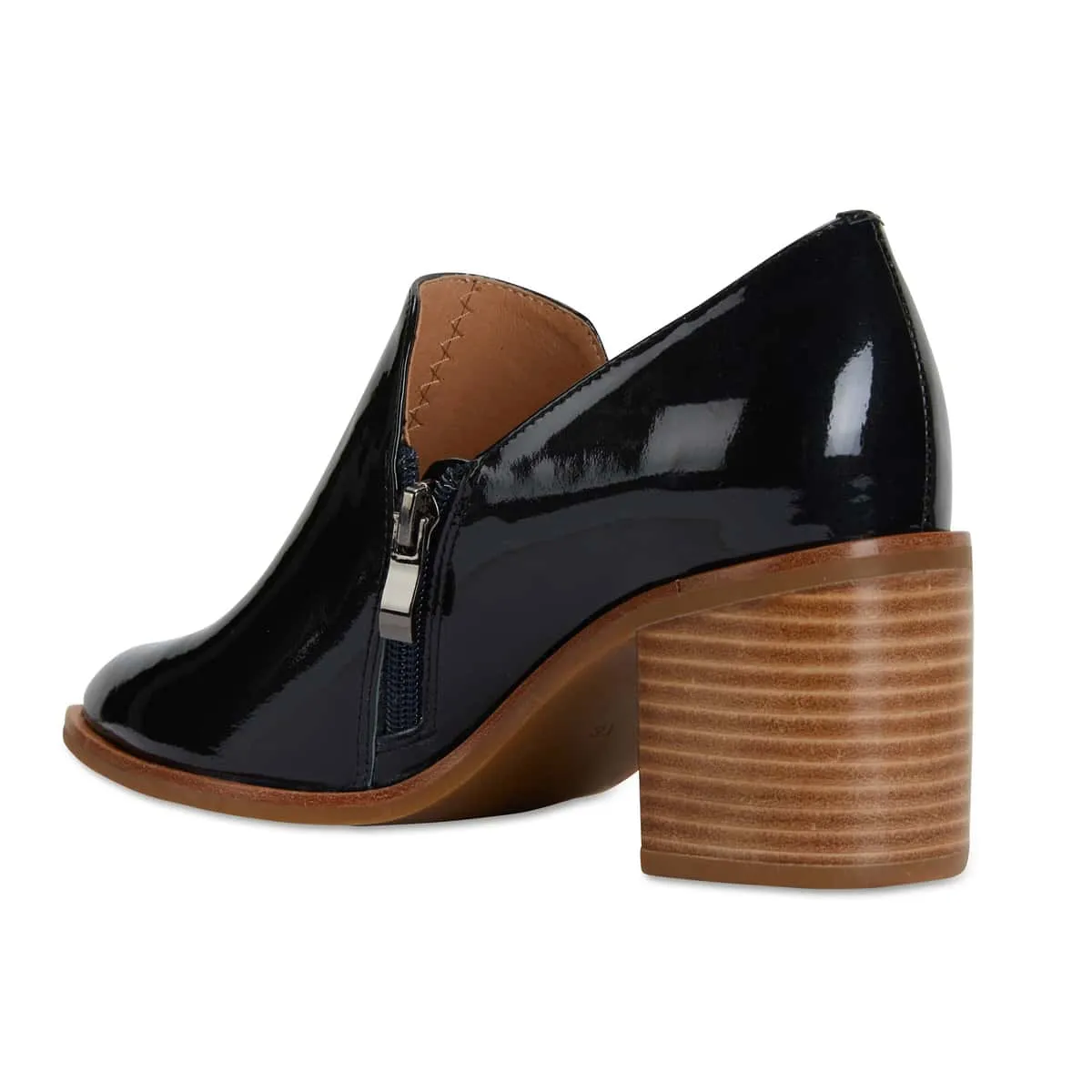 Decade Heel in Liquorice Patent