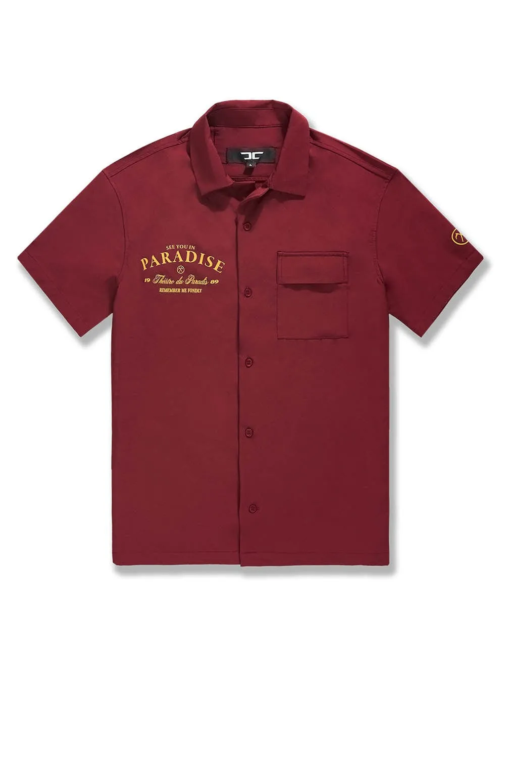 El Paso Mechanic S/S Shirt (Wine)