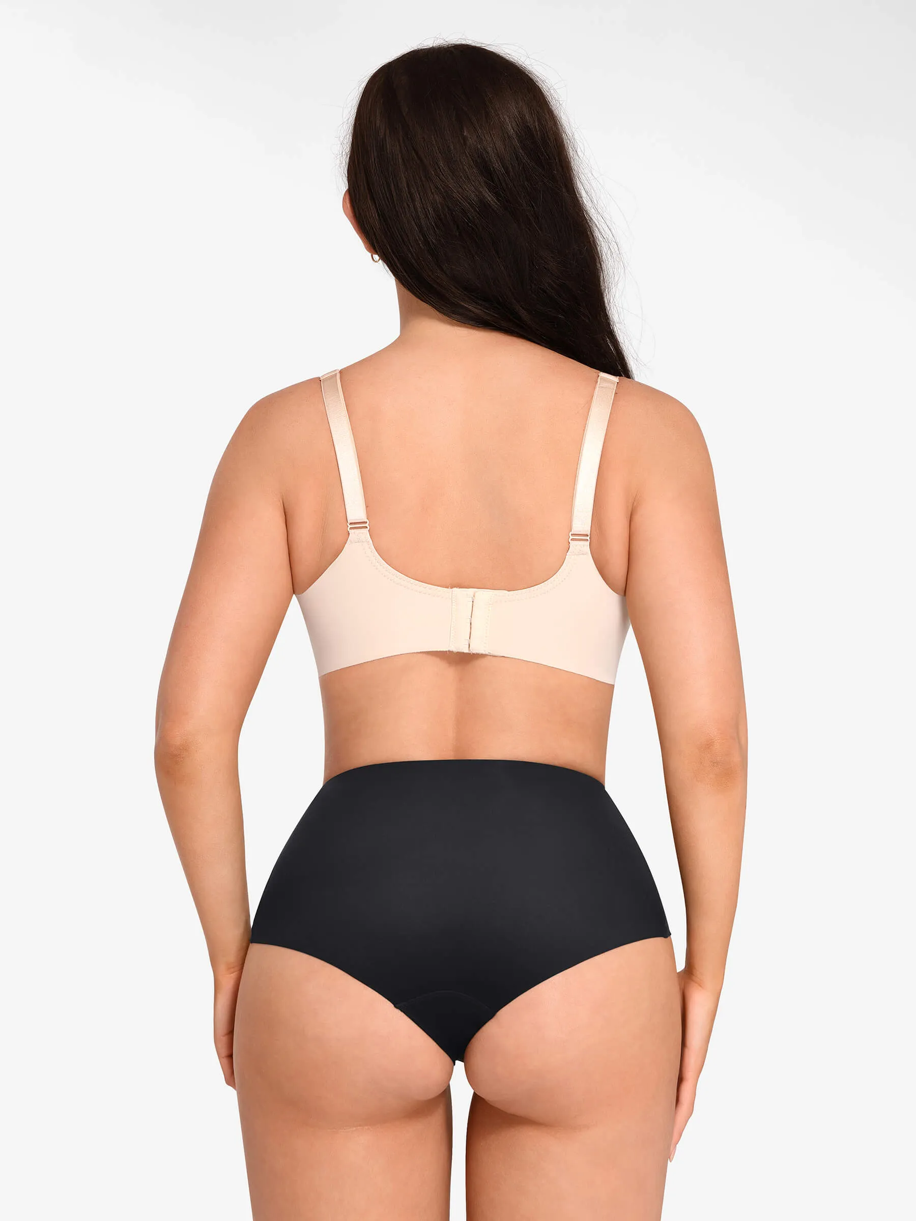 Feelingirl High-Waisted Body-Shaping CrossOver Brief