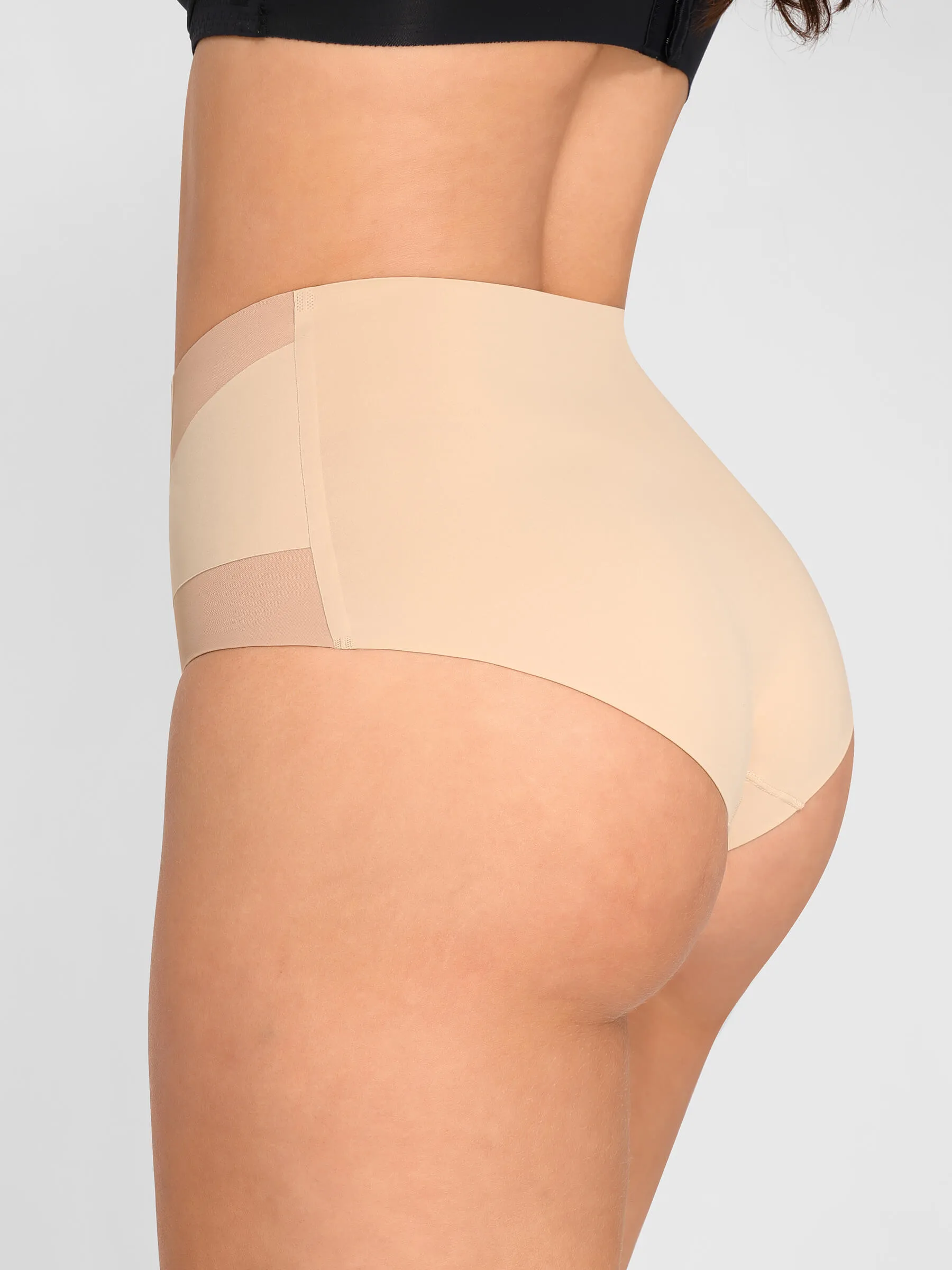 Feelingirl High-Waisted Body-Shaping CrossOver Brief