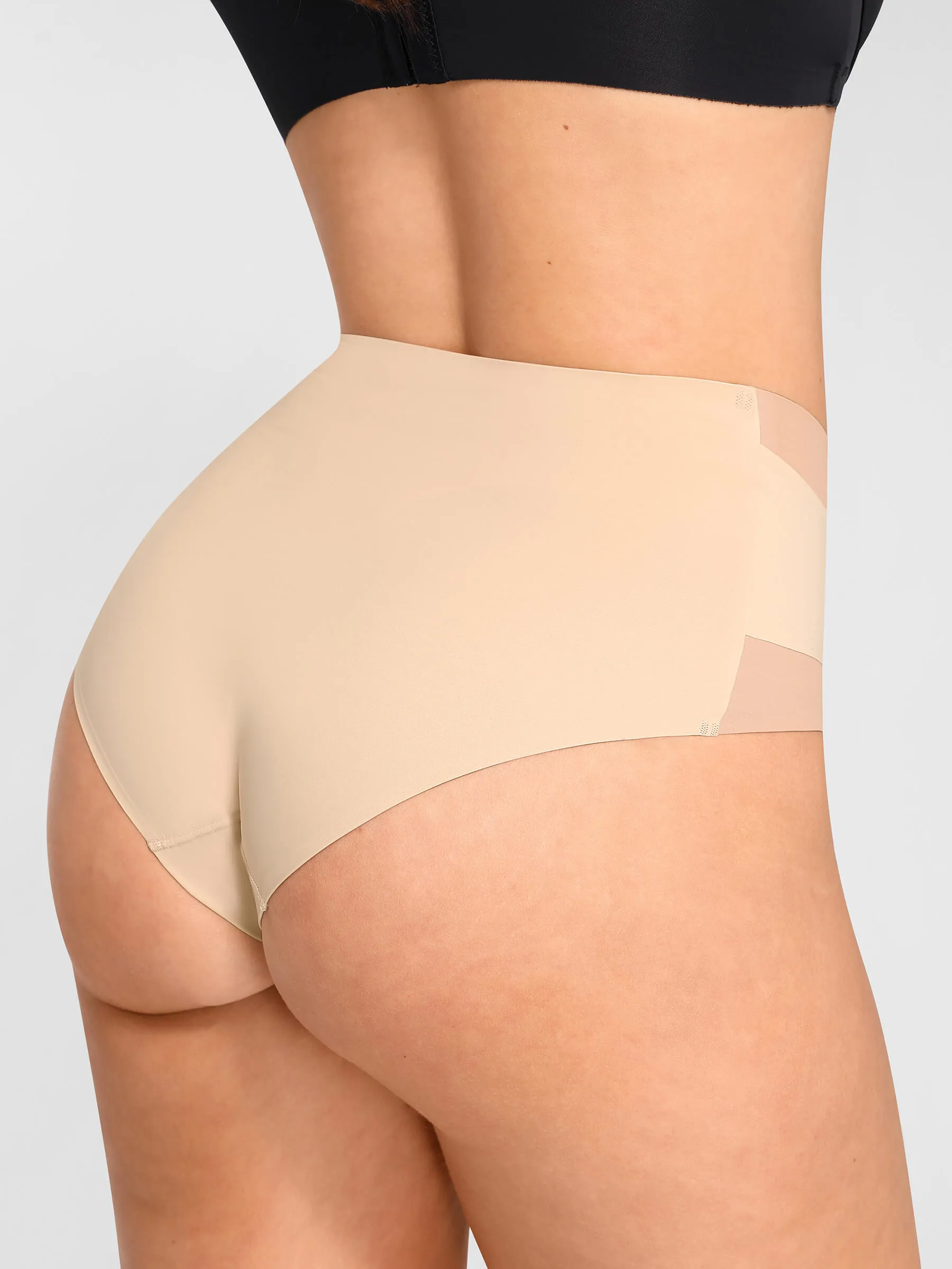 Feelingirl High-Waisted Body-Shaping CrossOver Brief