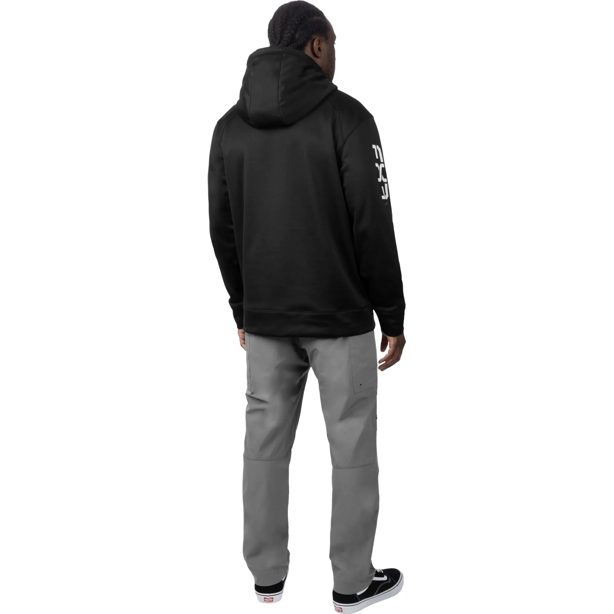 FXR Moto Tech Pullover Hoodie Black/White