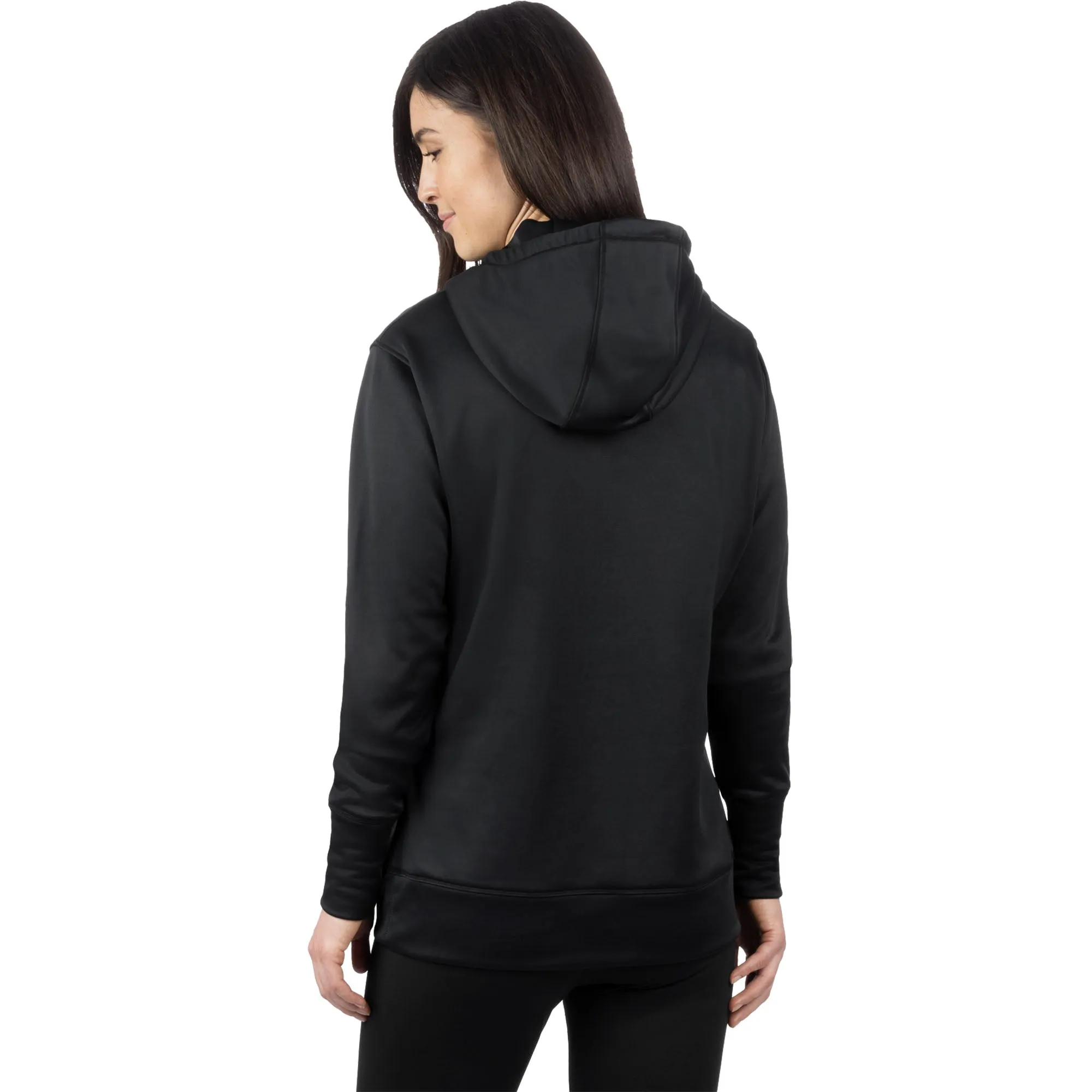 FXR Podium Tech Pullover Hoodie Black/Muted Melon