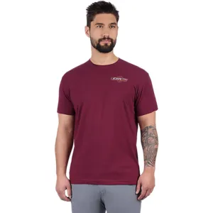 FXR Race Div Premium T-Shirt Merlot/Mustard Red