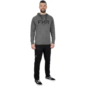 FXR Trainer Premium Lite Pullover Hoodie Grey Heather/Asphalt