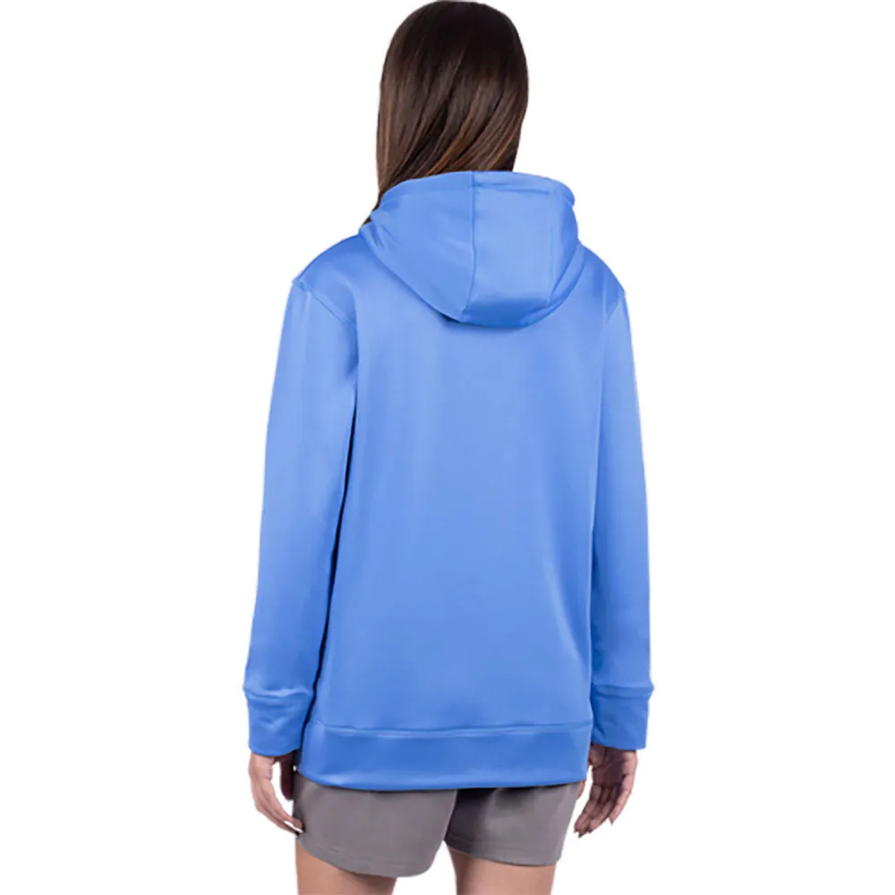 FXR Unisex Podium Tech PO Hoodie Tranquil Blue/White