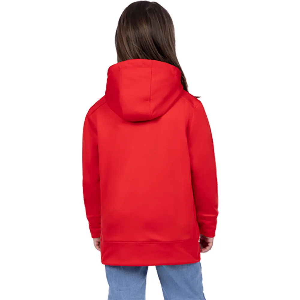 FXR Youth Emblem Tech Pullover Hoodie Red/White