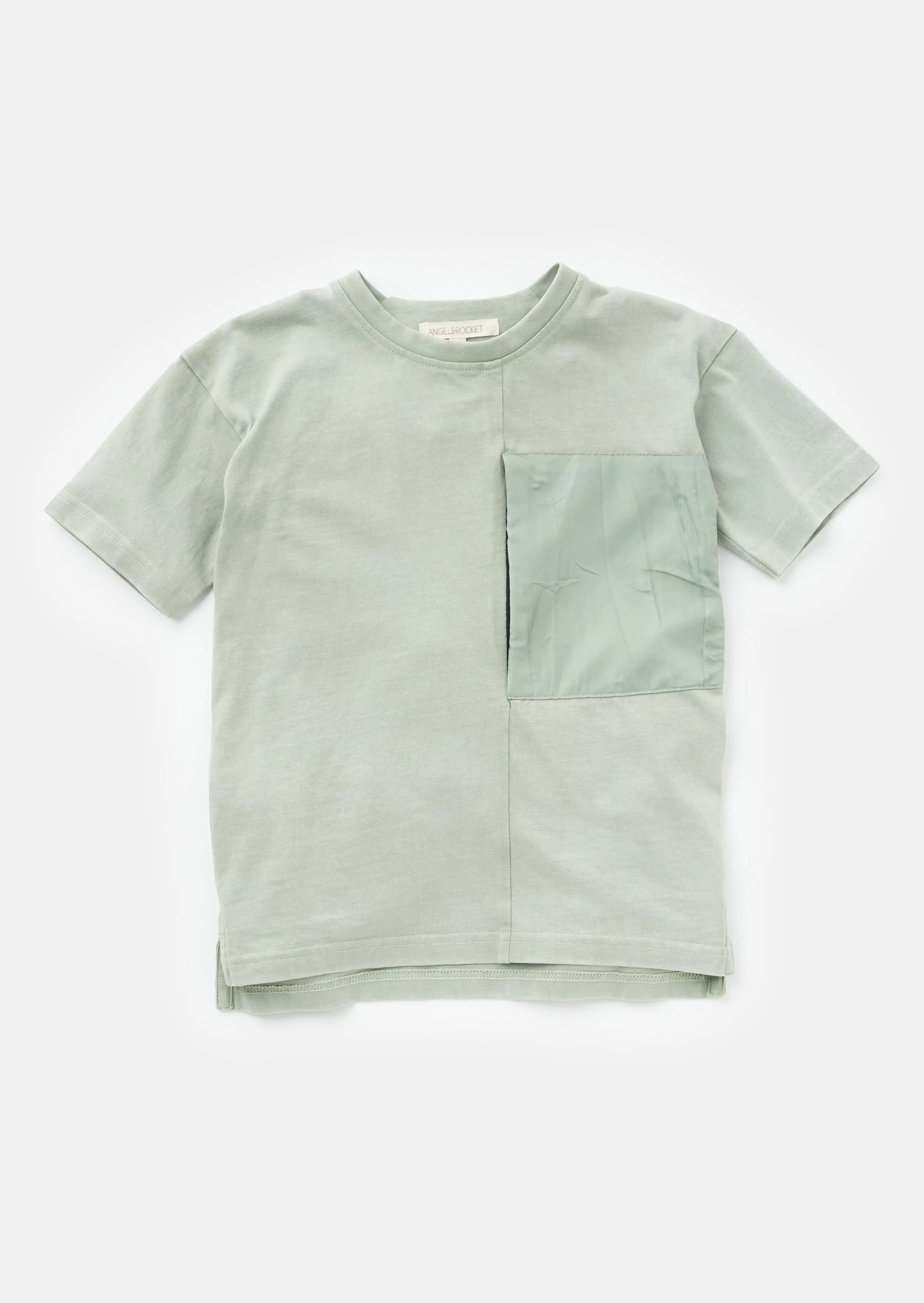 Gabriel Green Nylon Pocket Tee