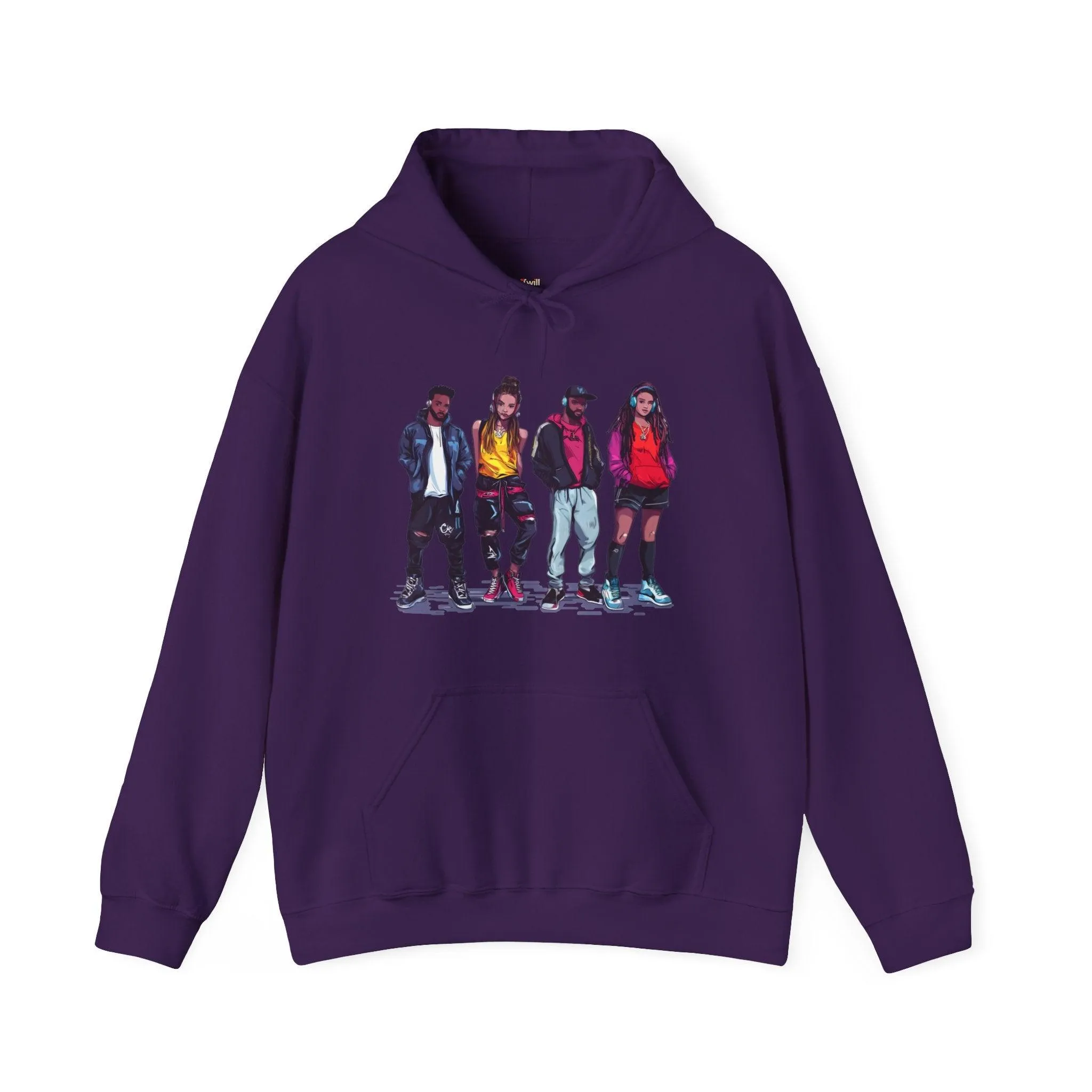 Hip Hop Urban Vibes Squad Hoodie