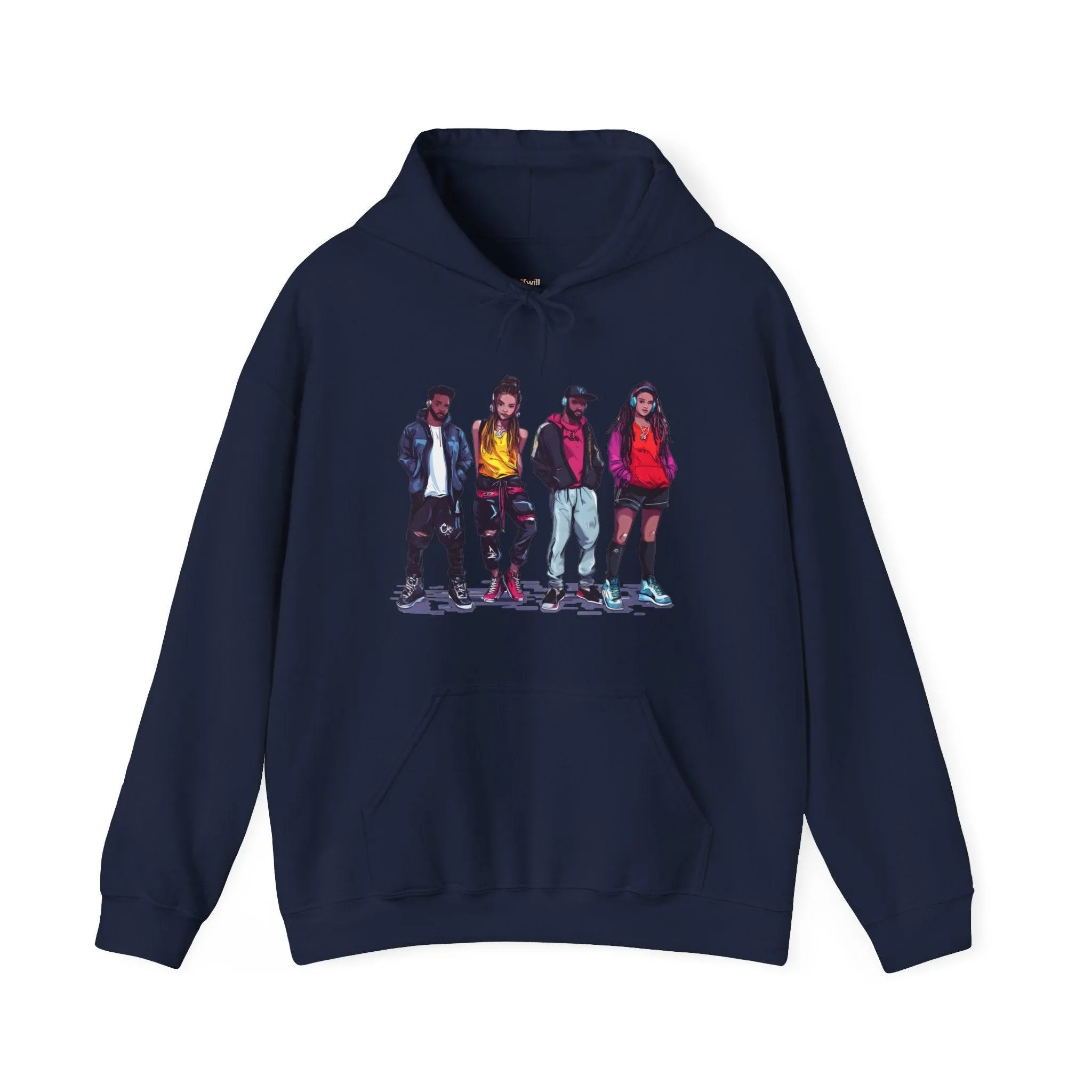 Hip Hop Urban Vibes Squad Hoodie