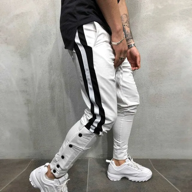 Men Casual Slim Fit Joggers Pants