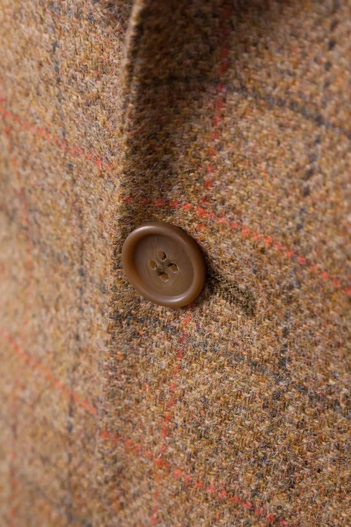 Men's Mustard Tweed Jacket - Market Day