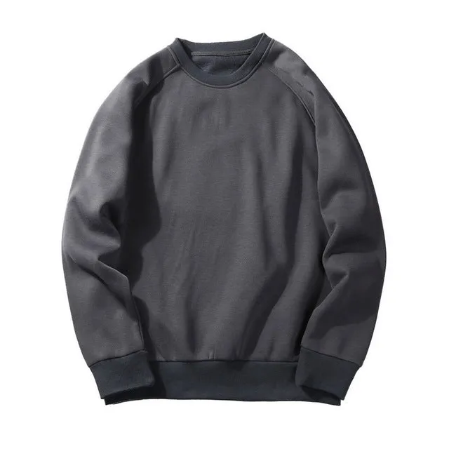 Men'S Thicken Clothes Winter Sweatshirts Hip Hop