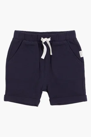 Miles Baby Navy Baby Shorts