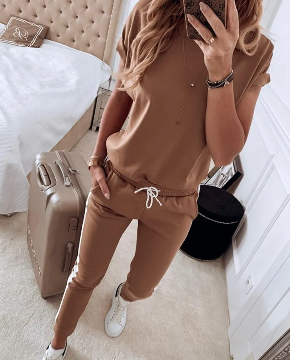 Mocha Jogger Set