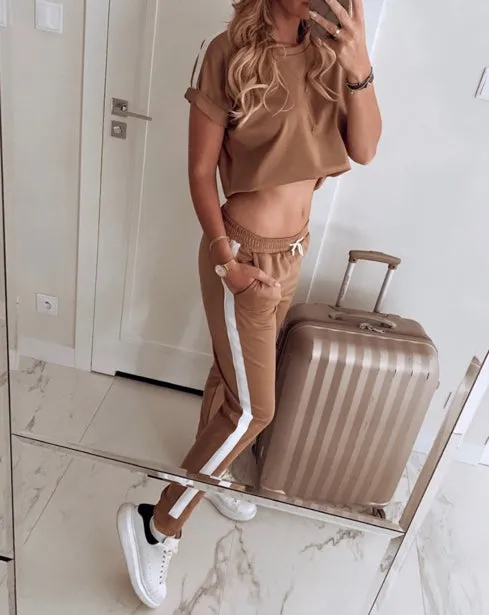 Mocha Jogger Set