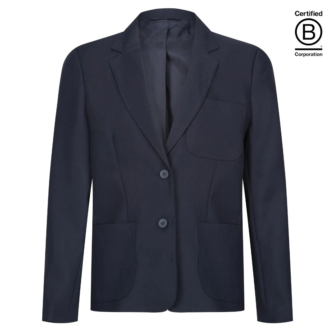 Navy girl's Performa eco school blazer