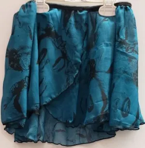 October Jr.  -- Children's Pull-On Skirt -- Turquoise