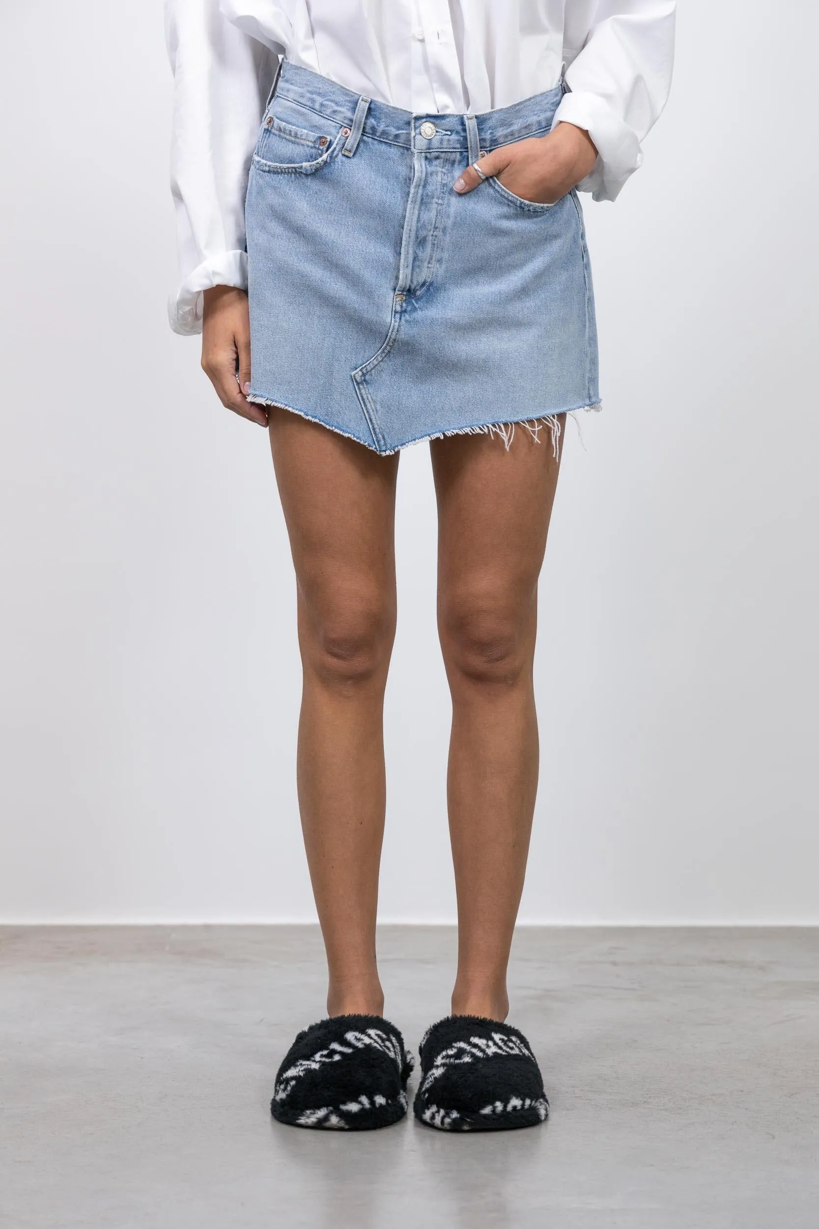 PARKER MINI DENIM SKIRT