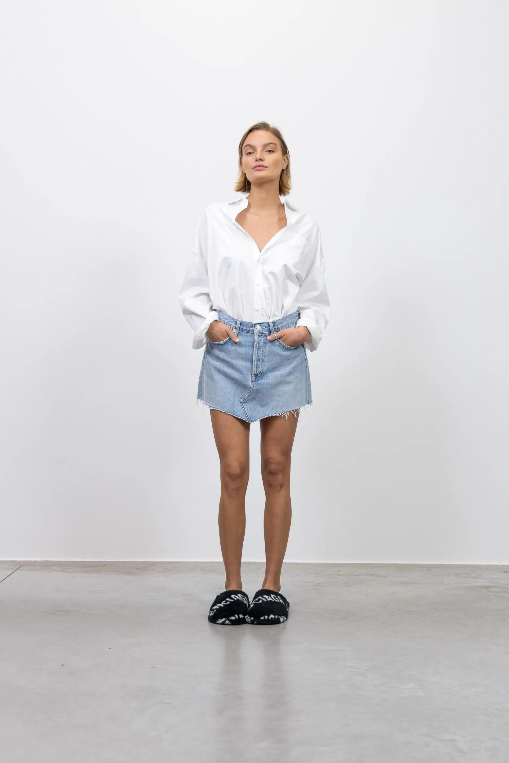 PARKER MINI DENIM SKIRT