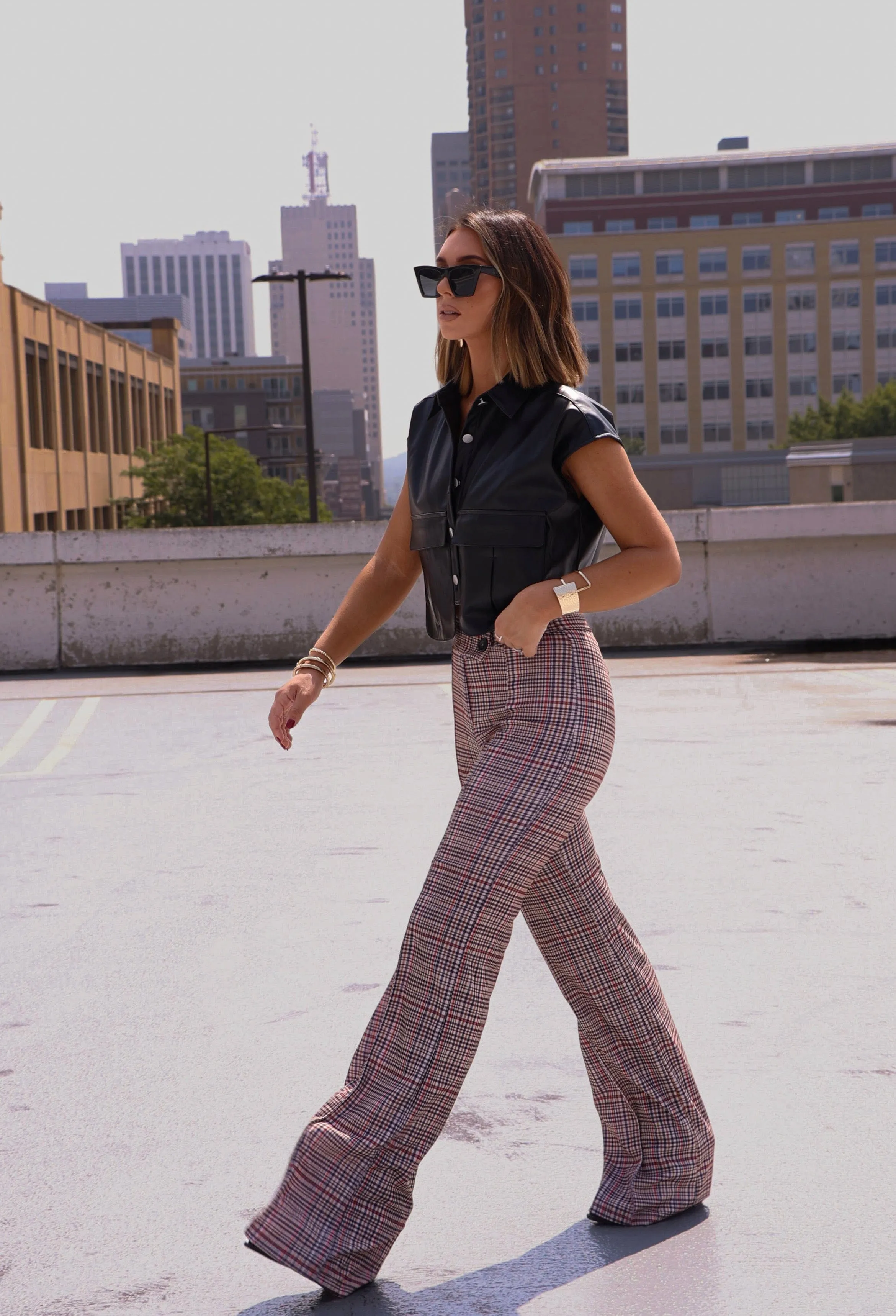 Plaid About You Pants