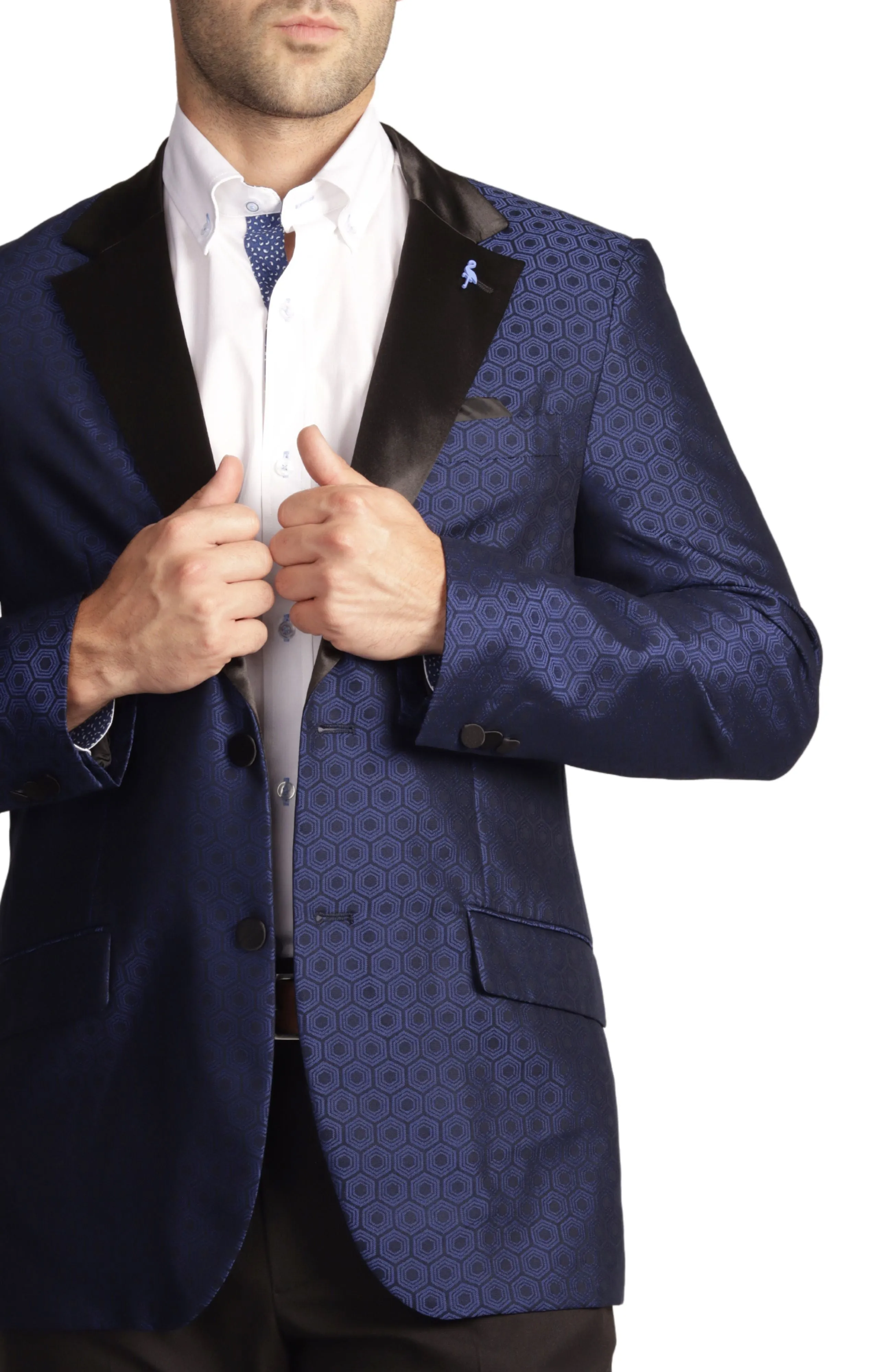 Royal Jacquard Geo Dinner Jacket